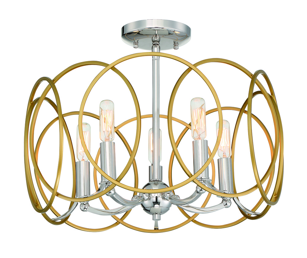 5 LIGHT PENDANT/SEMI FLUSH