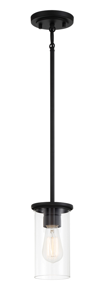 HAISLEY - 1 LIGHT MINI PENDANT / SEMI FLUSH