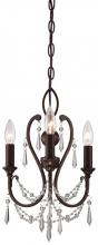 Minka-Lavery 3138-284 - 3 LIGHT MINI CHANDELIER