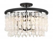 Minka-Lavery 6703-66 - Shimmering Elegance 4 Light Semi Flush