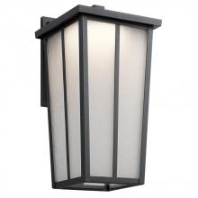 Kichler 49624BKTLED - Outdoor Wall 1Lt LED