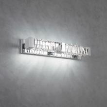 Schonbek Beyond BWS11226-BK - Guild 26in LED 3000K/3500K/4000K 120V-277V Bath Vanity & Wall Light in Black with Clear Optic Crys