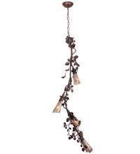 Meyda Green 114383 - 16"W Vinca Vine 4 LT Chandelier