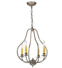 Meyda Green 115225 - 15"W Epare 4 LT Pendant