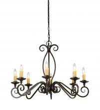 Meyda Green 134392 - 36" Wide Wallis 8 Light Chandelier