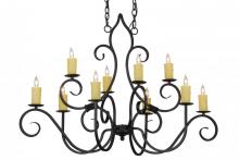 Meyda Green 155536 - 48"L Clifton 10 LT Chandelier