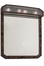 Meyda Green 160047 - 30"W Arabesque Lighted Vanity Mirror