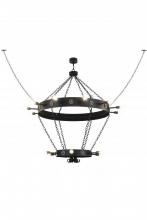 Meyda Green 160840 - 65"W Korset 18 LT Two Tier Chandelier