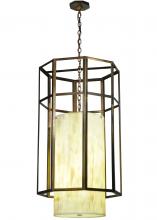Meyda Green 172855 - 23" Wide Cilindro Caged Pendant