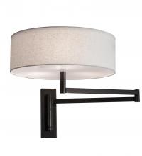 Meyda Green 228503 - 30" Wide Cilindro Textrene Wall Sconce