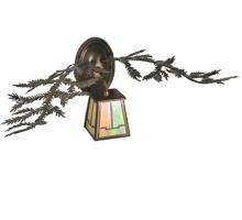 Meyda Green 99684 - 16"W Pine Branch Valley View Wall Sconce