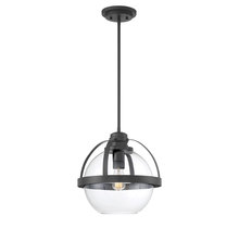 Savoy House 7-7201-1-89 - Pendleton 1-Light Pendant in Matte Black