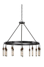 Kalco 506271MGM - Stuyvesant 12 Light Chandelier