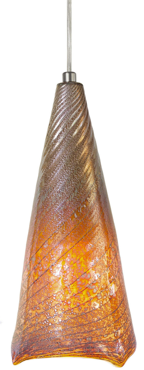 Pendant Swirl Grande Lava Bronze E26 Incandescent 60W Monopoint