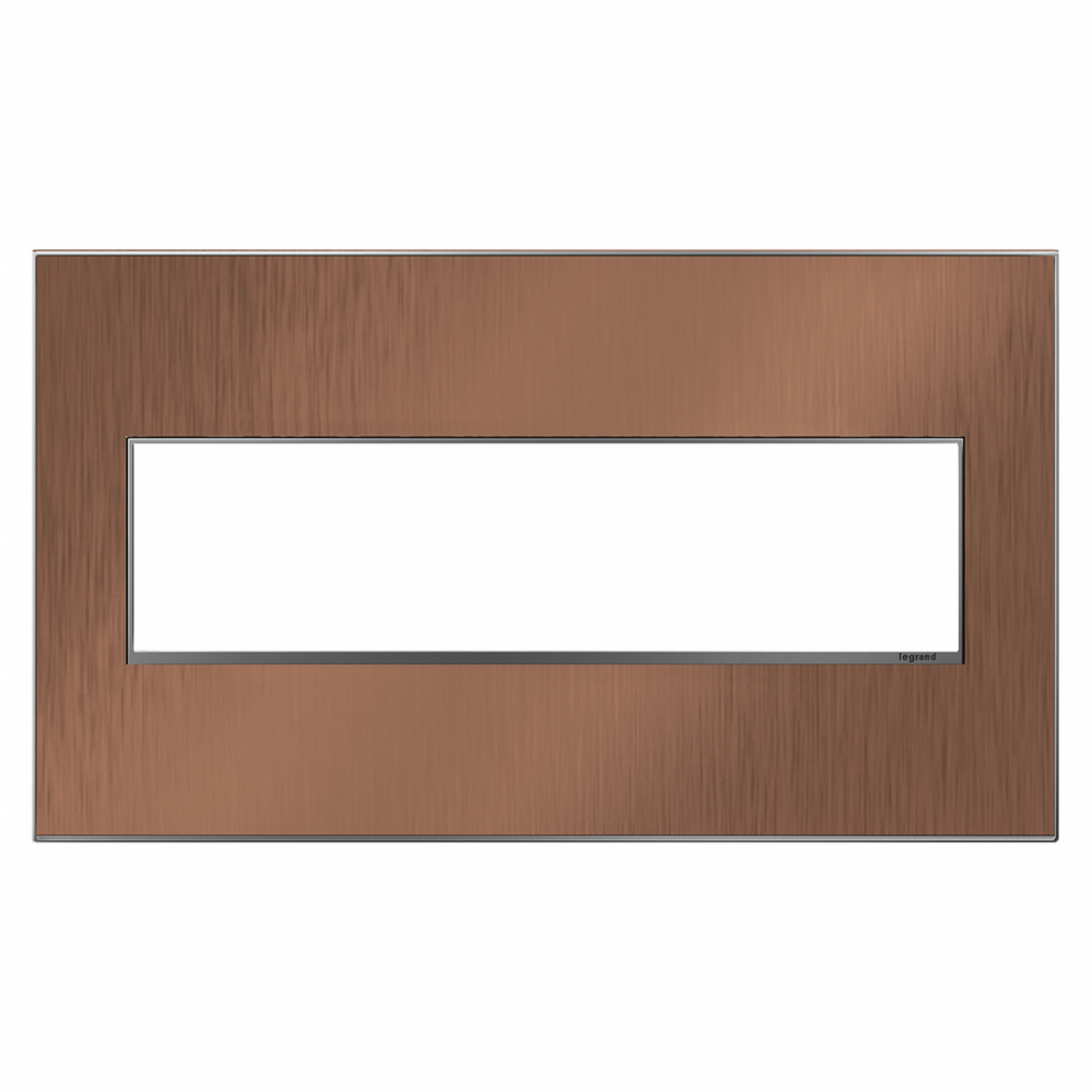 adorne? Copper Four-Gang Screwless Wall Plate