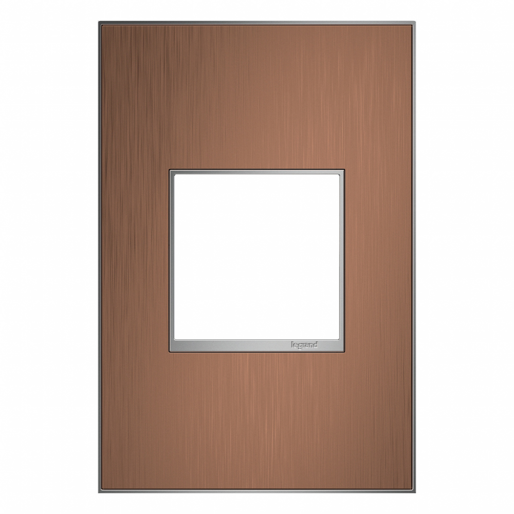 adorne? Copper One-Gang Screwless Wall Plate