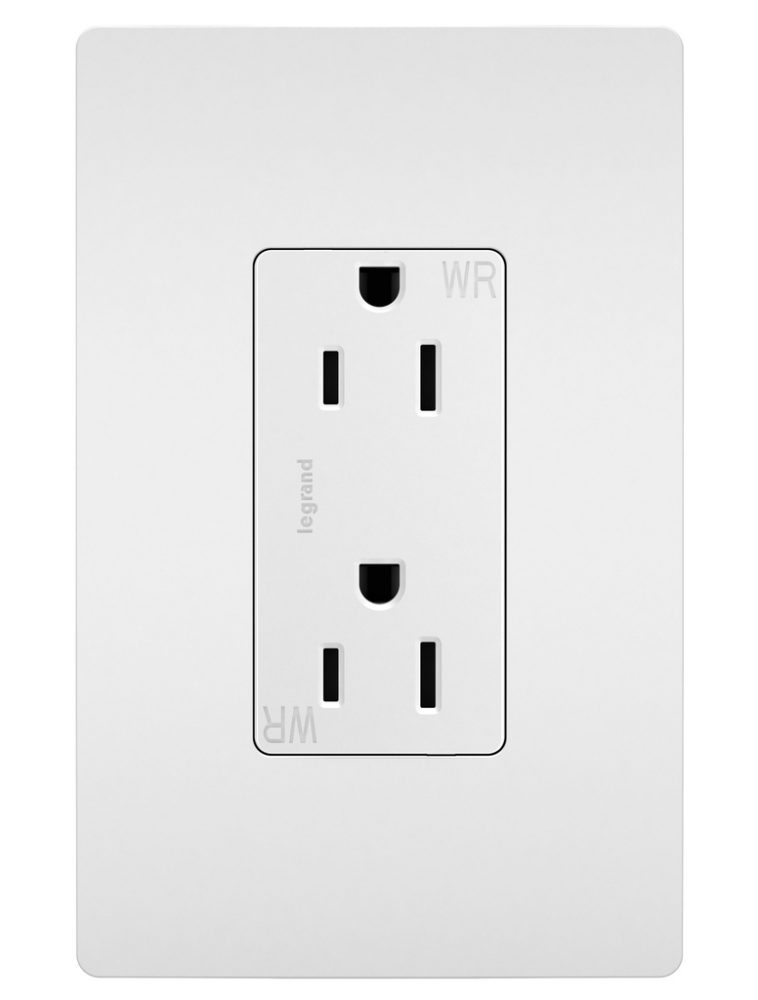 radiant? Outdoor Outlet, White