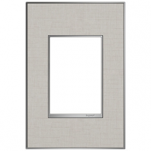 Legrand AWM1G3TL4 - adorne? True Linen One-Gang-Plus Screwless Wall Plate