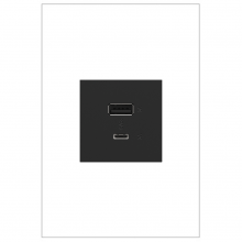 Legrand ARUSB2AC6G4 - adorne? Ultra-Fast USB Type-A/C Outlet Module, Graphite