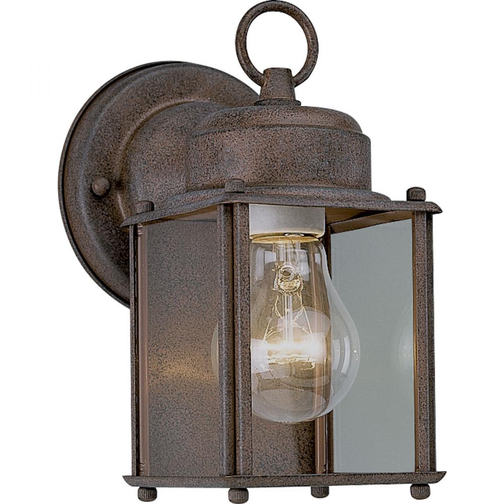 One Light Copper Wall Lantern