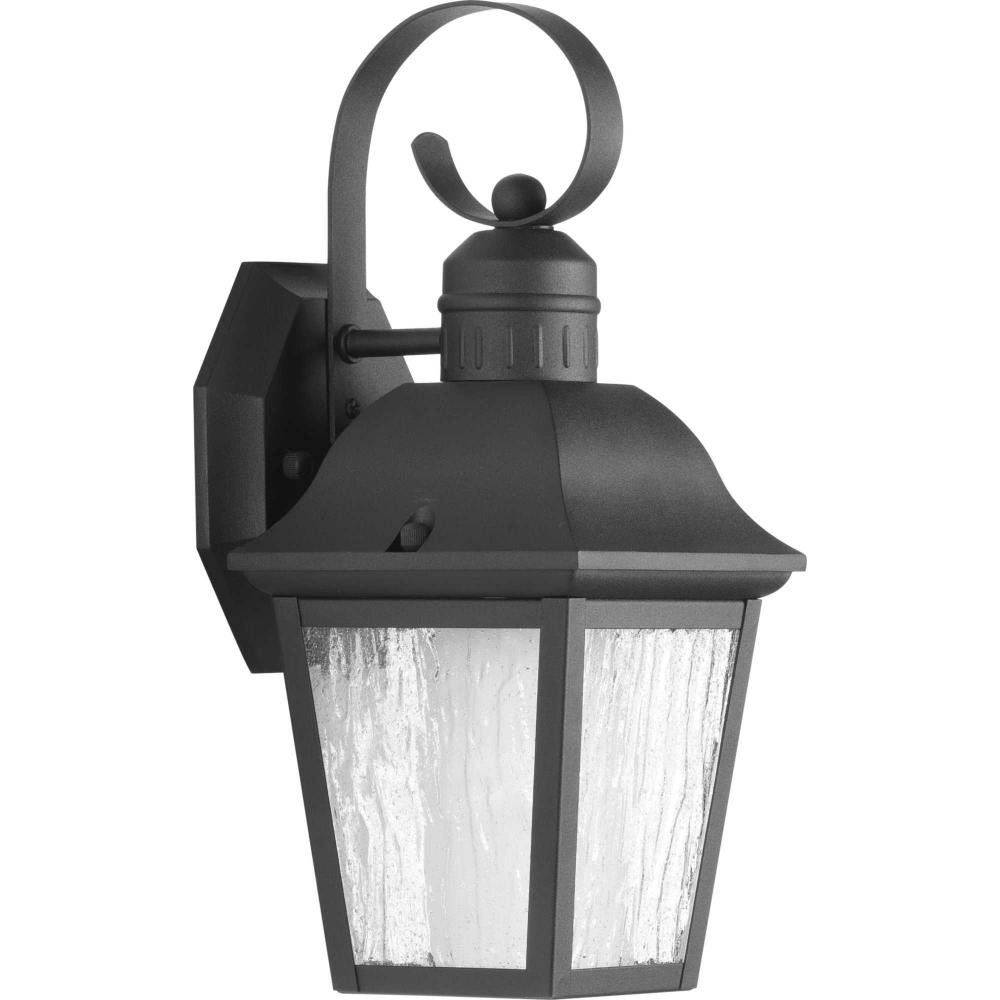 Andover Collection Black One-Light Small Wall Lantern