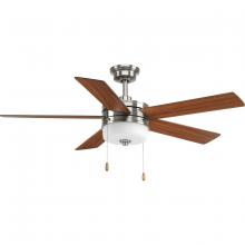 Progress P2558-0930K - Verada Collection 52" Five-Blade Ceiling Fan with LED Light