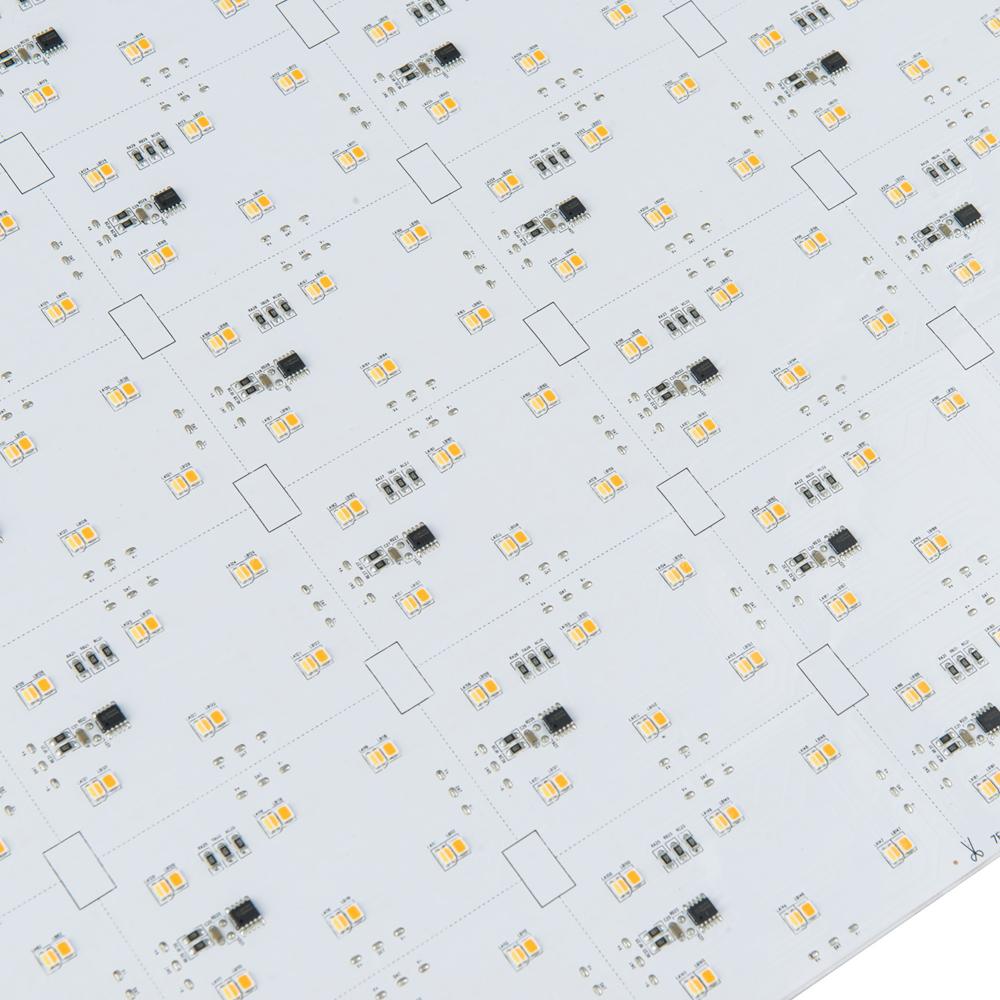 Pixels Tunable White LED Light Sheet 12"x24" 950lm/sqft