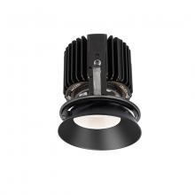 WAC US R4RD1L-W930-BK - Volta Round Shallow Regressed Invisible Trim with LED Light Engine