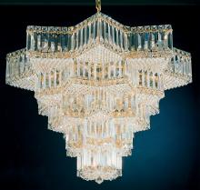Schonbek 1870 2716-211O - Equinoxe 31 Light 120V Chandelier in Aurelia with Clear Optic Crystal