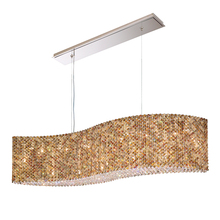 Schonbek 1870 RE4821S - Refrax 21 Light 120V Linear Pendant in Polished Stainless Steel with Clear Crystals from Swarovski