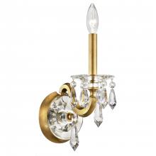 Schonbek 1870 S7601N-23R - Napoli 1 Light 120V Wall Sconce in Etruscan Gold with Clear Radiance Crystal
