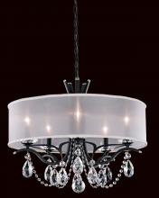 Schonbek 1870 VA8305N-48R2 - Vesca 5 Light 120V Chandelier in Antique Silver with Radiance Crystal