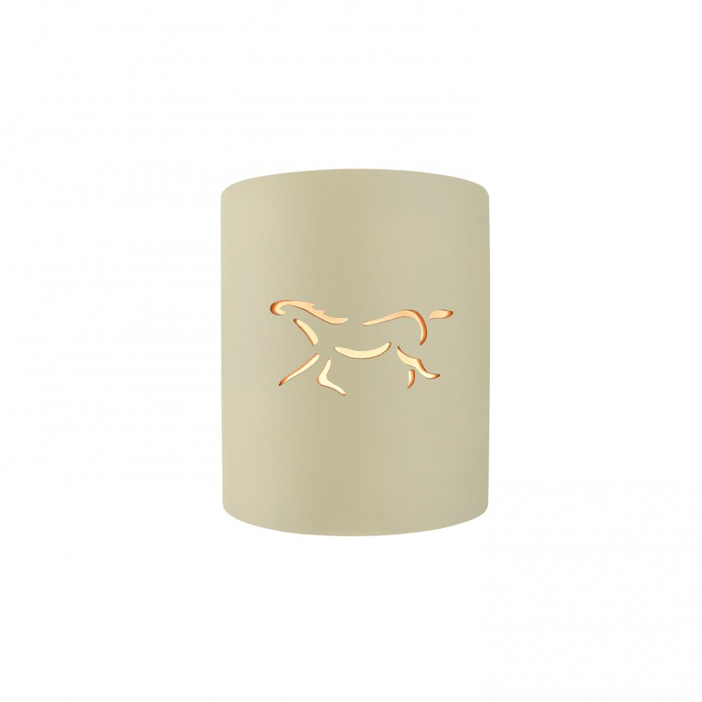 Sun Dagger Small Cylinder - Open Top & Bottom (Outdoor) - LED