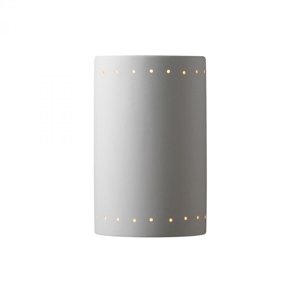 Large Cylinder w/ Perfs - Open Top & Bottom (Outdoor) - LED