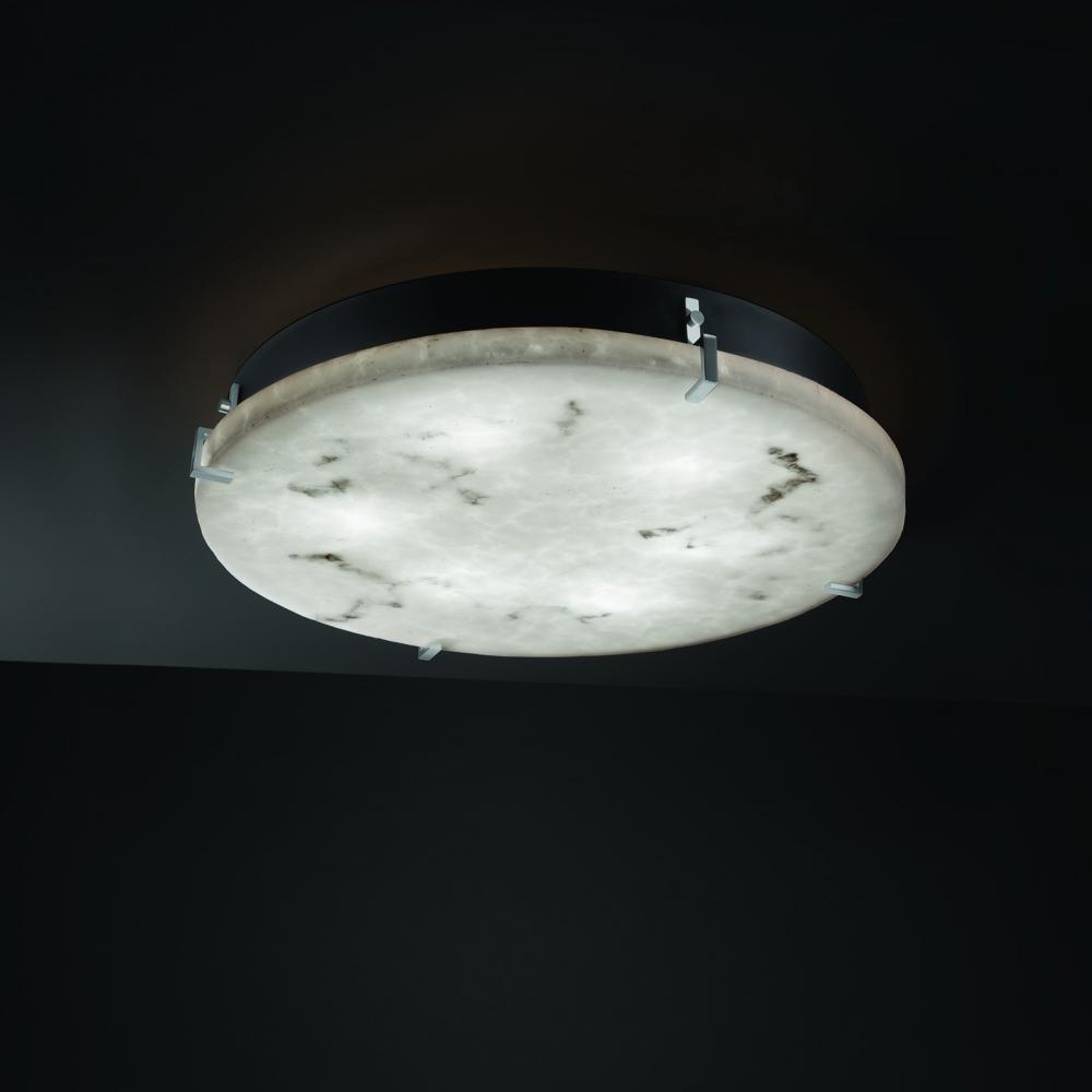 16" Round Clips LED Flush-Mount
