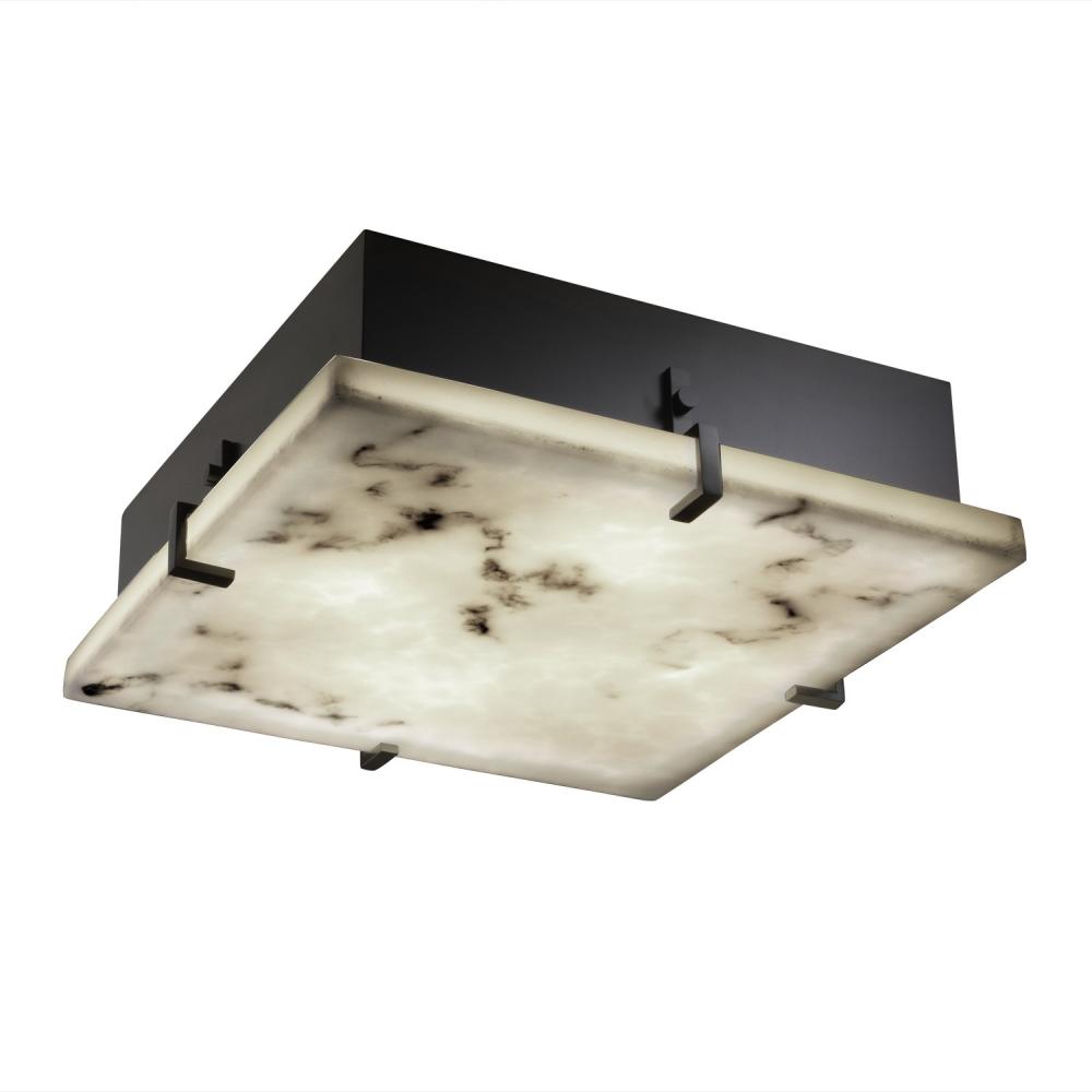 Clips 16" Square LED Flush-Mount