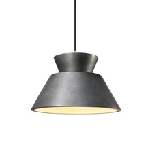 Justice Design Group CER-6420-ANTS-ABRS-BKCD - Trapezoid 1-Light Pendant