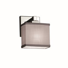Justice Design Group FAB-8437-55-GRAY-CROM - Regency ADA 1-Light Wall Sconce