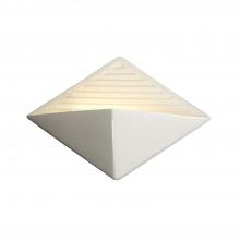 Justice Design Group CER-5600-CRNI - ADA Diamond LED Wall Sconce