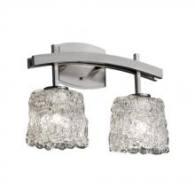 Justice Design Group GLA-8592-30-LACE-CROM - Archway 2-Light Bath Bar