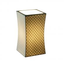 Justice Design Group POR-8870-WFAL - Hourglass Square Accent Lamp
