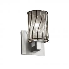 Justice Design Group WGL-8921-10-GRCB-CROM - Modular 1-Light Wall Sconce