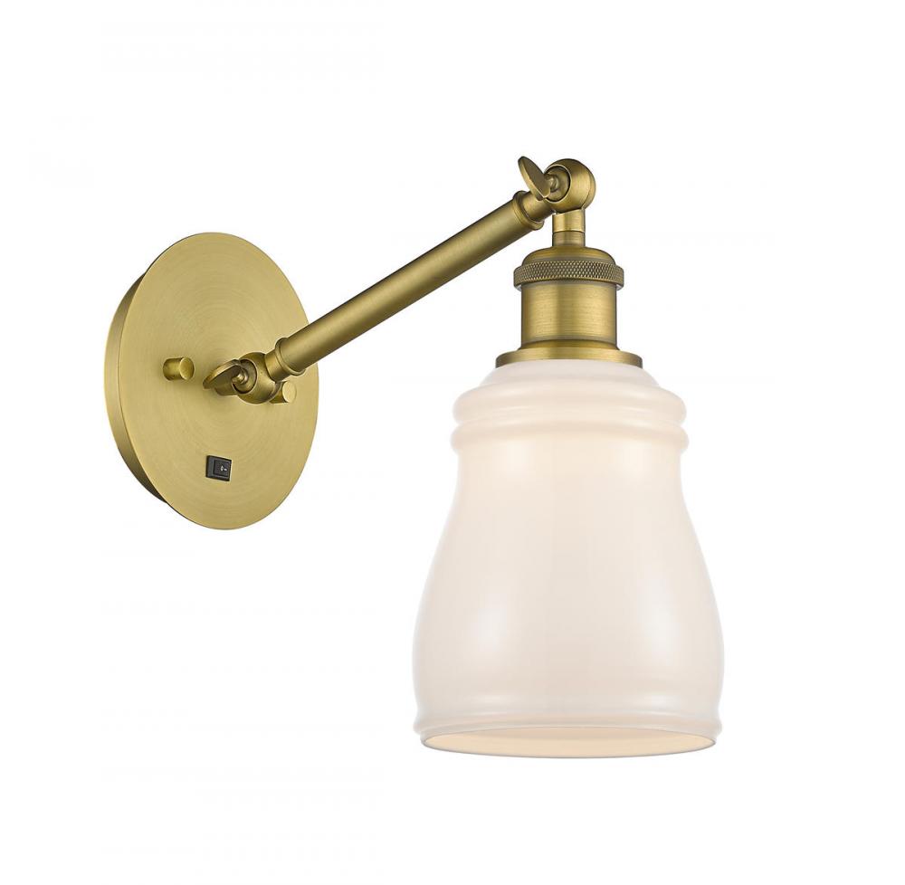 Ellery - 1 Light - 5 inch - Brushed Brass - Adjustable Sconce