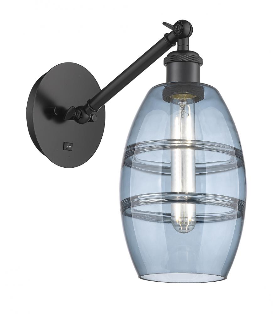 Vaz - 1 Light - 6 inch - Matte Black - Adjustable Sconce