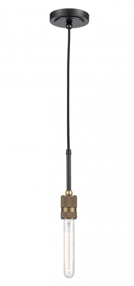 Ellis - 1 Light - 2 inch - Black Antique Brass - Cord hung - Mini Pendant