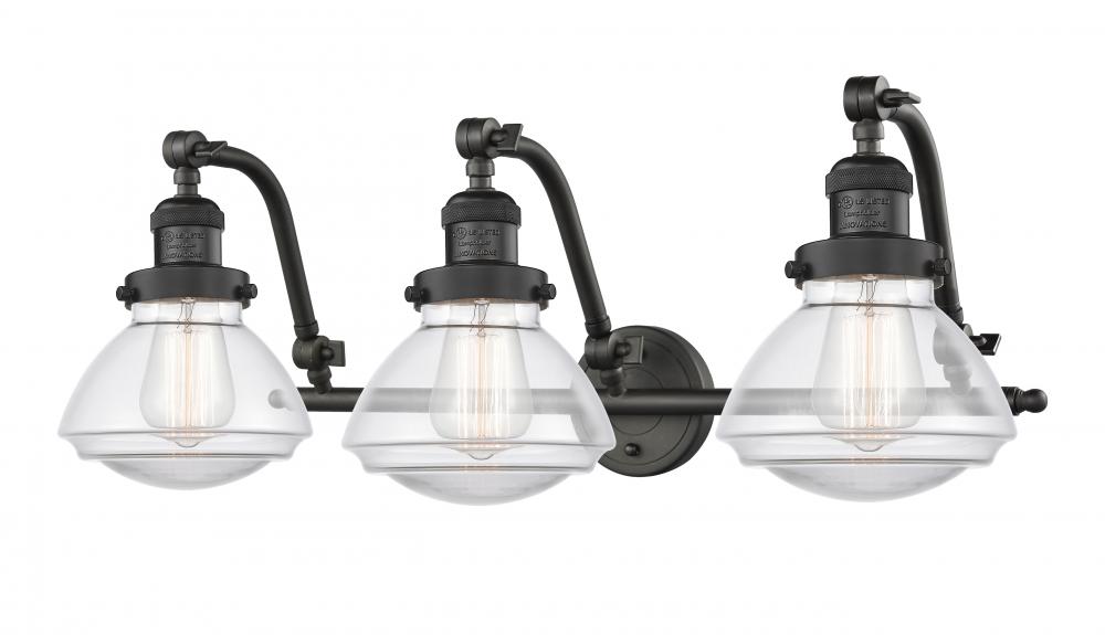 Olean - 3 Light - 29 inch - Oil Rubbed Bronze - Adjustable Bath Vanity Light