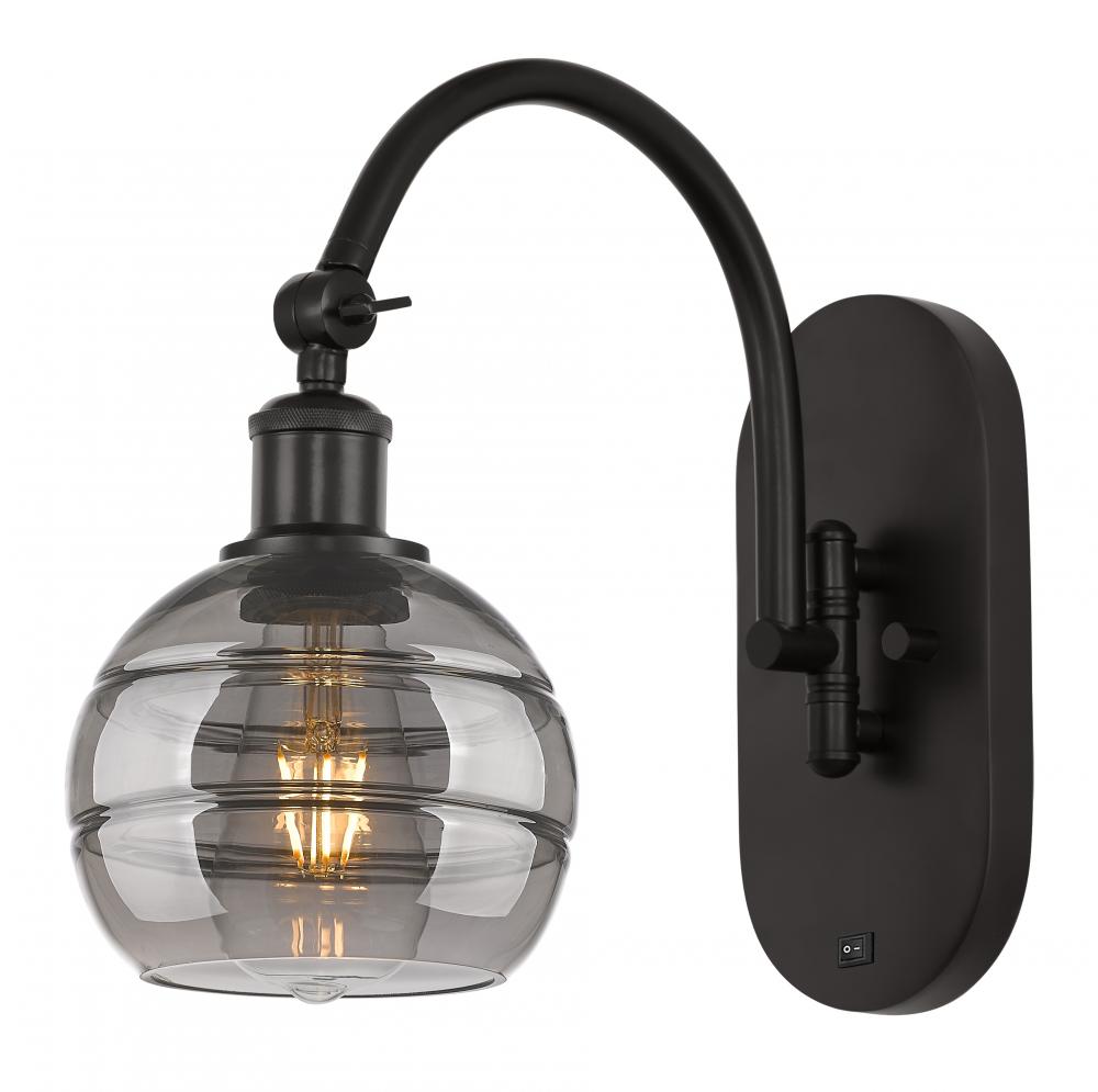Rochester - 1 Light - 6 inch - Oil Rubbed Bronze - Adjustable Swing Arm