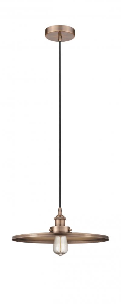 Appalachian - 1 Light - 16 inch - Antique Brass - Cord hung - Mini Pendant