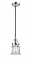 Innovations Lighting 201C-PC-G182S-LED - Canton - 1 Light - 5 inch - Polished Chrome - Cord hung - Mini Pendant