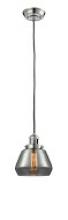 Innovations Lighting 201C-PN-G173-LED - Fulton - 1 Light - 7 inch - Polished Nickel - Cord hung - Mini Pendant